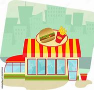 Image result for Fast Food Crew Cartoon