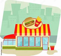 Image result for Gambar Makanan Fast Food Cartoon