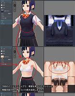 Image result for Vroid Shirt Texture