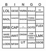 Image result for Slur Bingo