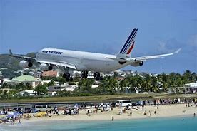 Image result for St. Martin Airport Beach