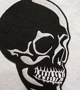 Image result for Embroidered Skull Patches