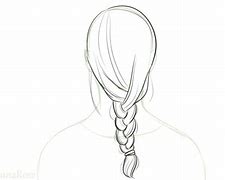 Image result for How to Draw Hair Braids