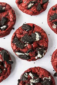 Image result for Red Velvet Oreo Cookies