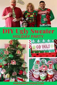 Image result for Ugly Sweater Holiday Party