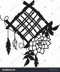 Image result for Dream Catcher Clip Art Black and White