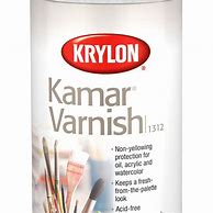 Image result for Krylon Kamar Varnish Spray