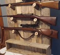 Image result for Wall Mounted Gun Rack Designs