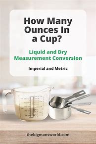 Image result for 50 Ounces to Cups