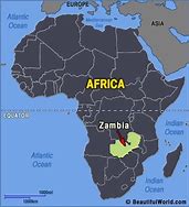 Image result for Zambia Map Africa