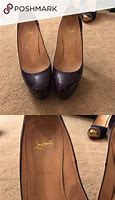 Image result for Purple Christian Louboutin Heels