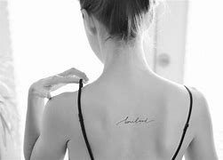 Image result for Cursive Hand Tattoo