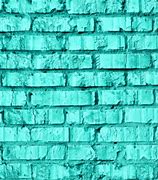 Image result for Teal Brick Wall