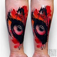 Image result for Red Eye Tattoo