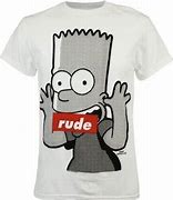 Image result for Bart Simpson T-Shirt