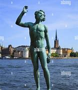 Image result for Sweden Lake Town Statue