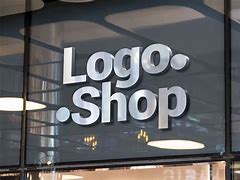 Image result for FREE. Shop Logo Mockup