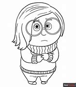 Image result for Sadness Inside Out 2 Drawing