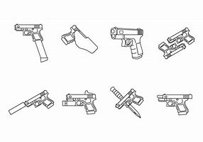 Image result for Glock Vector