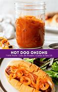 Image result for Hot Dog Onions