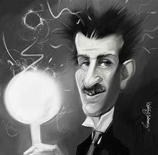 Image result for Nikola Tesla Caricatura