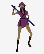 Image result for Female Ninja Clip Art