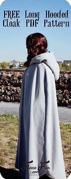 Image result for Hooded Cloak Pattern