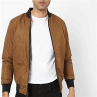 Image result for Bomber Jacket with Brass Button and Zipper