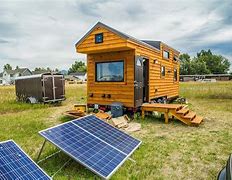 Image result for Off-Grid Tiny House with Skillion Porch