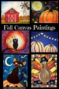 Image result for Cute Fall Ideas Easy Canvas Paintings