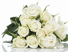 Image result for White Rose Flower Bouquet