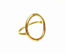 Image result for Woven Gold Circle S Ring