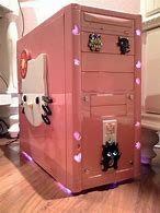 Image result for Pink Hello Kitty Gaming Chair