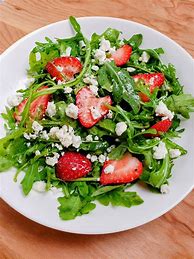 Image result for Strawberry Arugula Salad