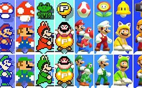 Image result for Mario Power-Ups Chart