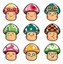 Image result for Cute Cartoon Mushroom