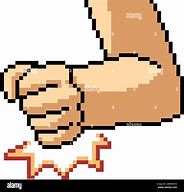 Image result for 16X16 Fist Pixel Art