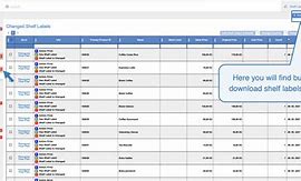 Image result for Inventory Shelf Labels