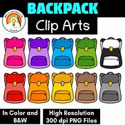 Image result for Brown Backpack Clip Art Clip Art