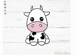 Image result for Baby Cow Face Boy and Girl SVG