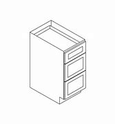 Image result for Unfinished Base Cabinets with Drawers