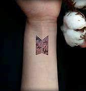 Image result for BTS Flower Tattoo