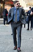 Image result for Charcoal Plaid Suit