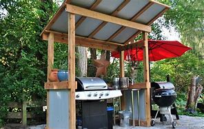 Image result for Covered Grill Area