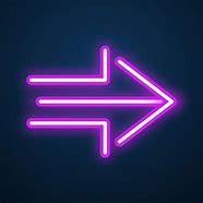 Image result for Neon Sign with Arrow