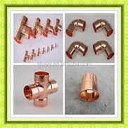 Image result for 4-Way Copper Pipe Fittings