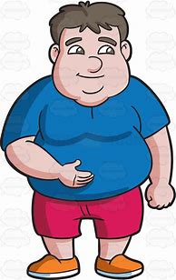 Image result for Fat Guy Cartoon