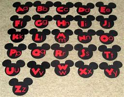 Image result for Mickey Mouse Head Font