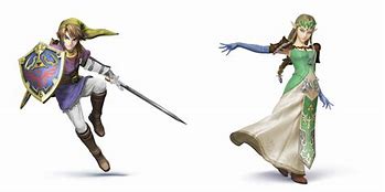 Image result for Link and Zelda Swap Clothes