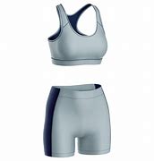 Image result for Short Hair Sports Bra